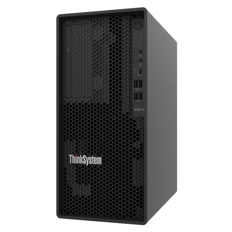 Lenovo ThinkSystem ST50 V3 Tower Server xeon E-2414 4C 16GB,2x960GB SSD,SW RAID,500W,3YR Lenovo ThinkSystem ST50 V3 Tower Server xeon E-2414 4C 16GB,2x960GB SSD,SW RAID,500W,3YR